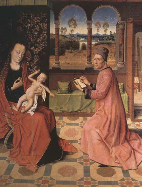 Dieric Bouts Saint Luke Drawing the Virgin and Child china oil painting image